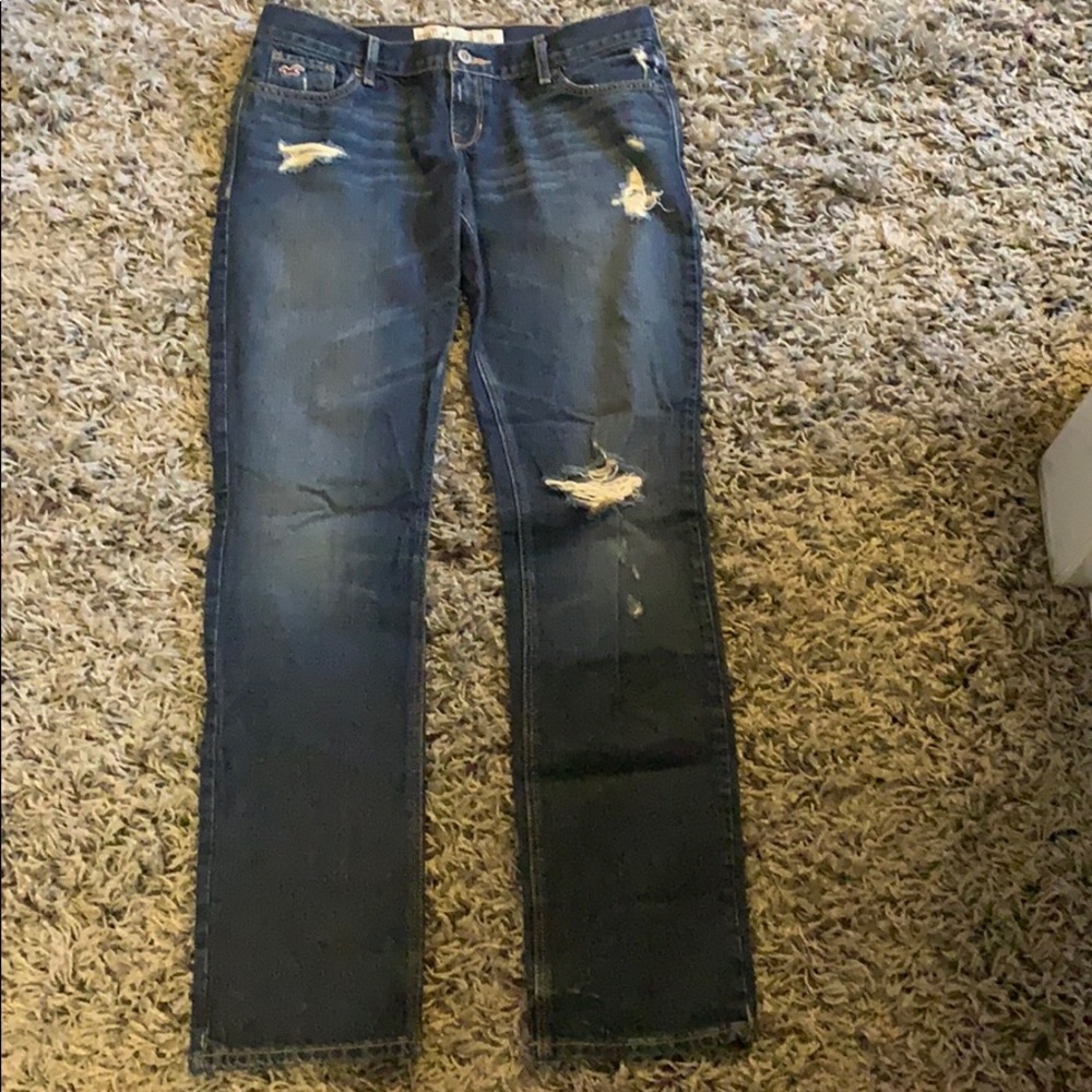 Hollister Destroyed Skinny Jeans